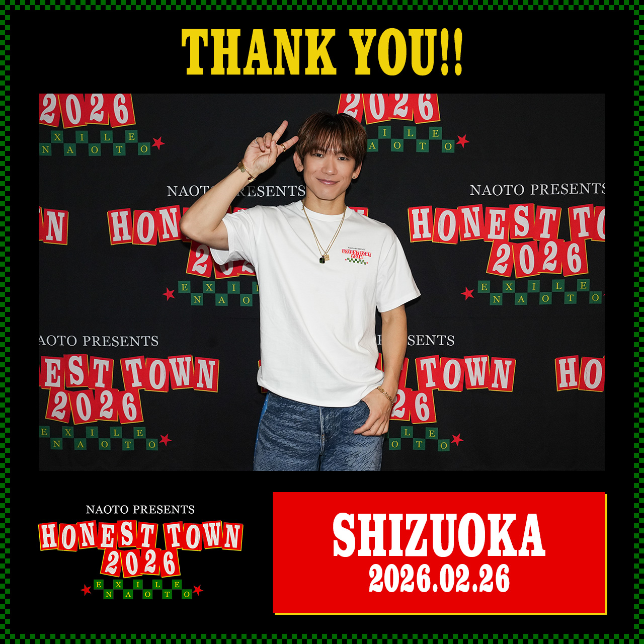 NAOTO PRESENTS HONEST TOWN 2026 | EXILE TRIBE mobile