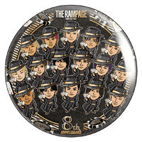 THE RAMPAGE - THE RAMPAGE 100mm缶バッチ THE RAMPAGE 100mm缶バッジ DD FRONTIERS