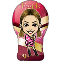 E-girls 山口乃々華オンラインブースクッション