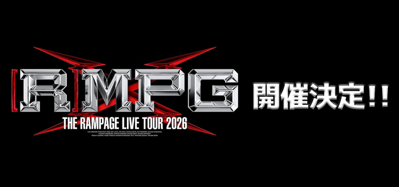 THE RAMPAGE LIVE TOUR 2026 "(R)MPG"