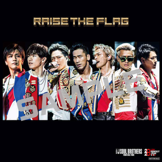 三代目 J SOUL BROTHERS from EXILE TRIBE NEW ALBUM『RAISE THE FLAG 