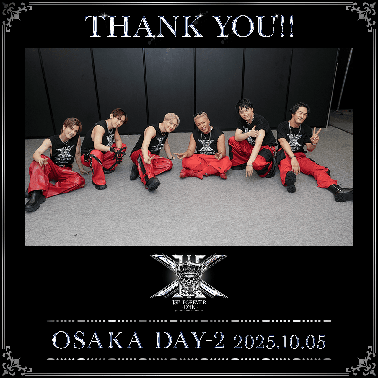 JSB3 FC限定 ユニホーム スタジアム EXILE TRIBE STATION ONLINE STORE｜【FC限定】JSB FOREVER