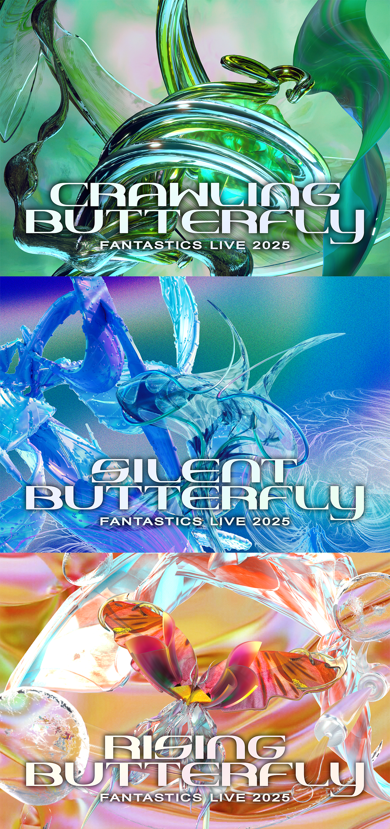 FANTASTICS LIVE 2025  hCRAWLING BUTTERFLYh hSILENT BUTTERFLYh hRISING BUTTERFLYh