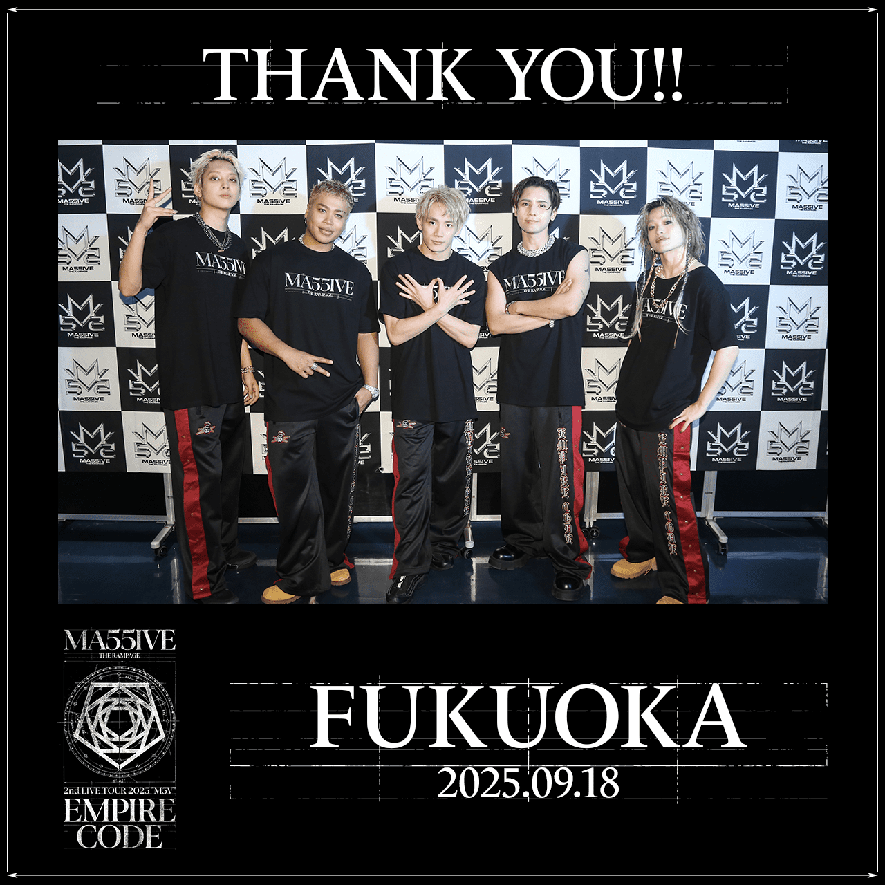 MA55IVE 神谷健太 パネル EMPIRE CODE タワレコ MA55IVE THE