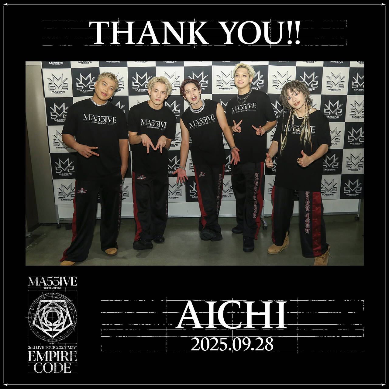 MA55IVE THE RAMPAGE 2nd LIVE TOUR 2025 ”M5V” ～EMPIRE CODE