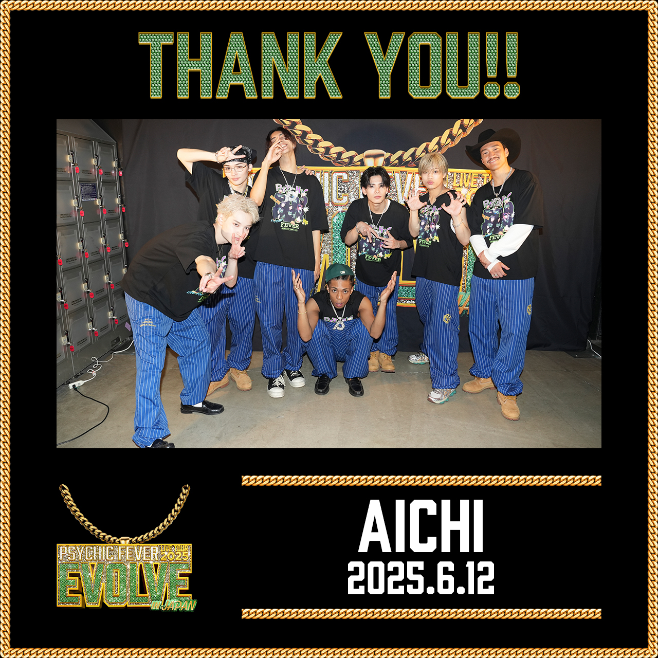 PSYCHIC FEVER LIVE TOUR 2025 ”EVOLVE” in JAPAN | EXILE TRIBE