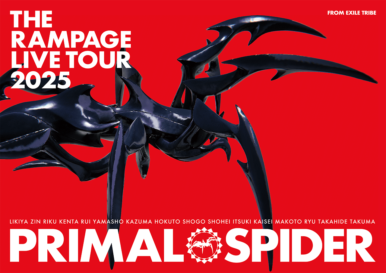 THE RAMPAGE LIVE TOUR 2025 hPRIMAL SPIDERhcA[C[W摜