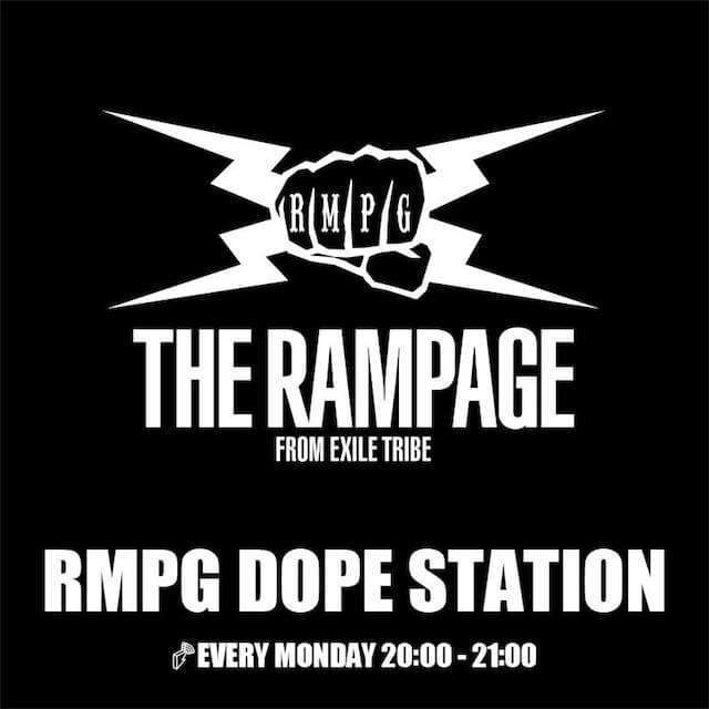 THE RAMPAGE from EXILE TRIBEWIVԑg block.fmuRMPG DOPE STATIONv