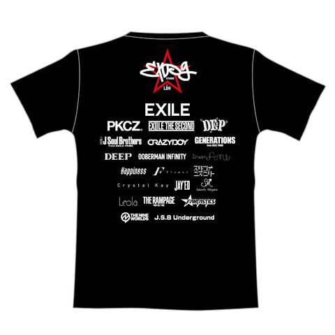 EX SHOW 2017 LOVE DREAM HAPPINESS Tシャツ 販売中‼︎ | NEWS | EXILE