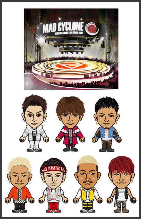 EXILE TRIBE mobile マイページ】「GENERATIONS LIVE TOUR 2017 MAD