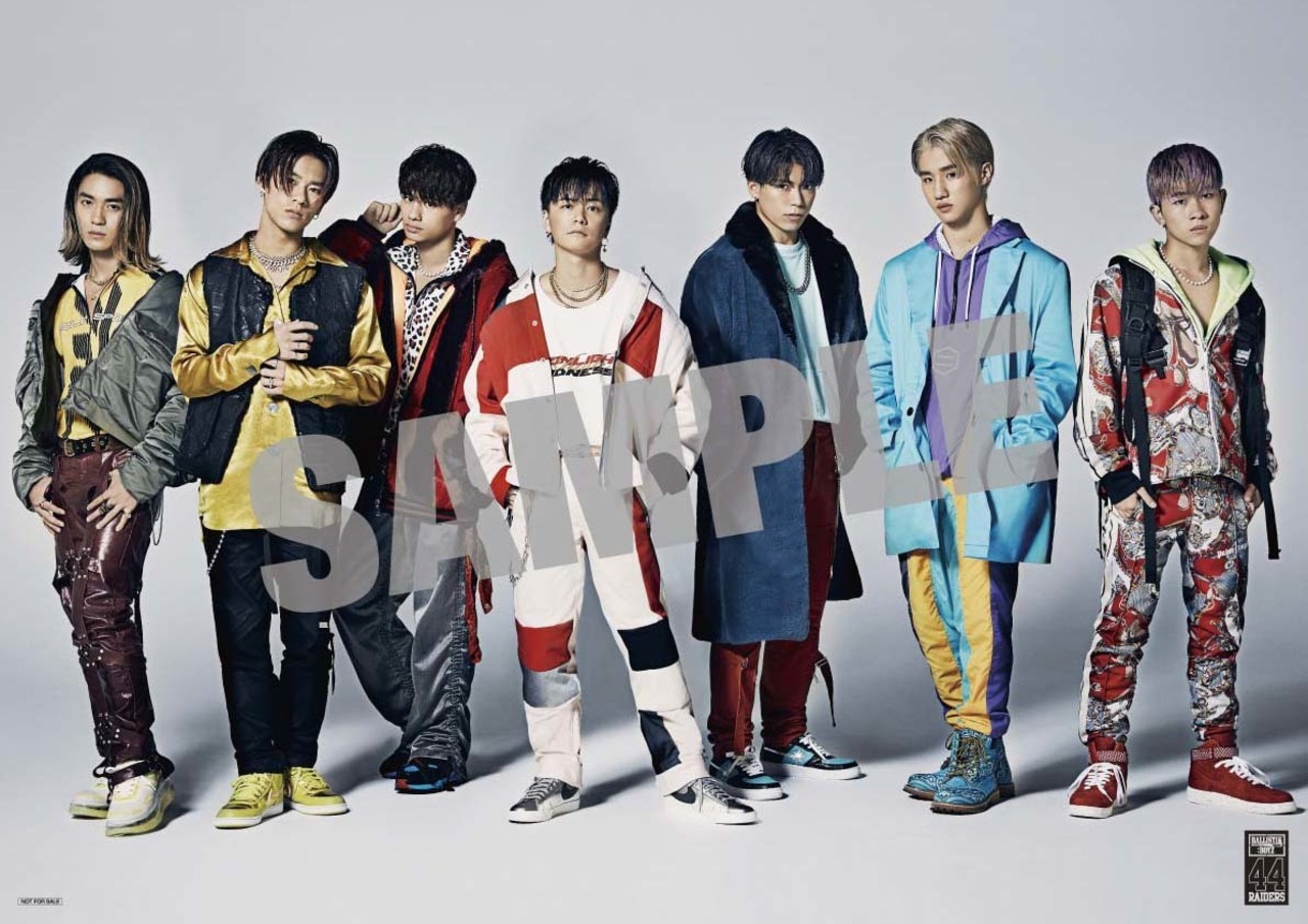 BALLISTIK BOYZ from EXILE TRIBE 1st Single『44RAIDERS