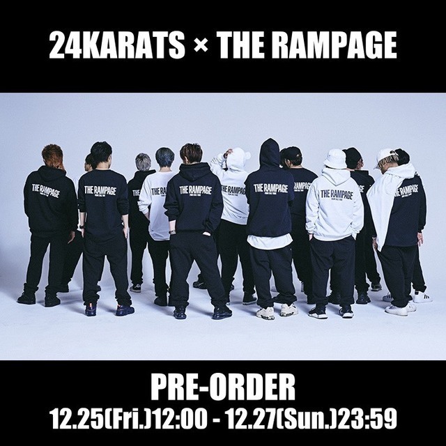 THE RAMPAGE 24karatsバケハ…黒