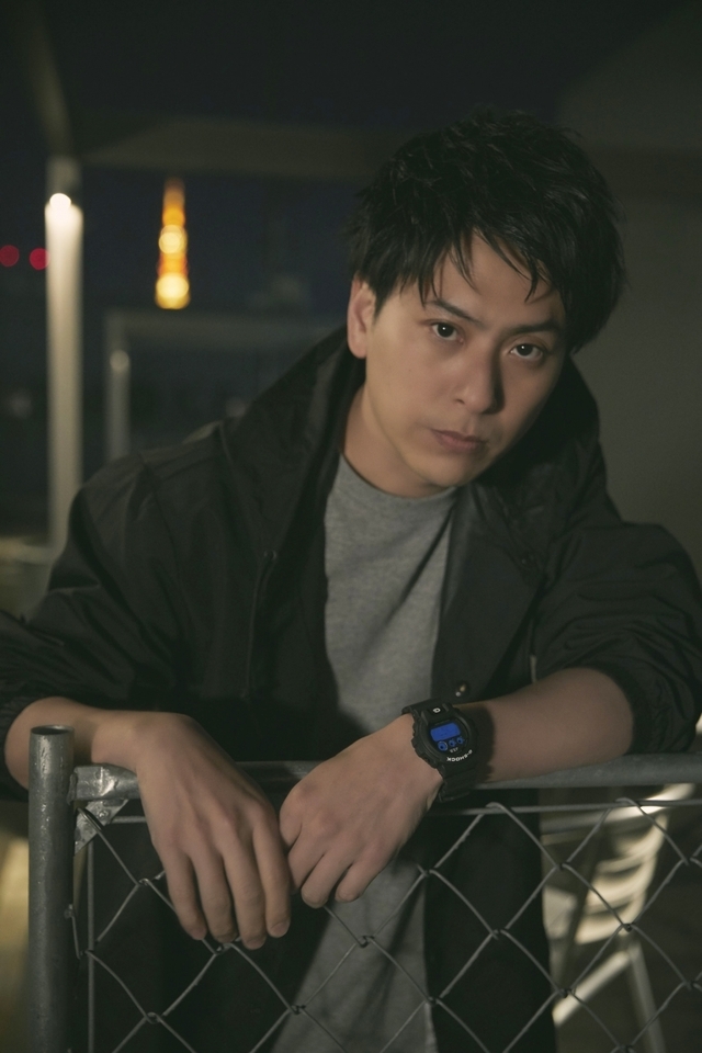 Photos of Kenjiro Yamashita unveiled J.S.B. G SHOCK