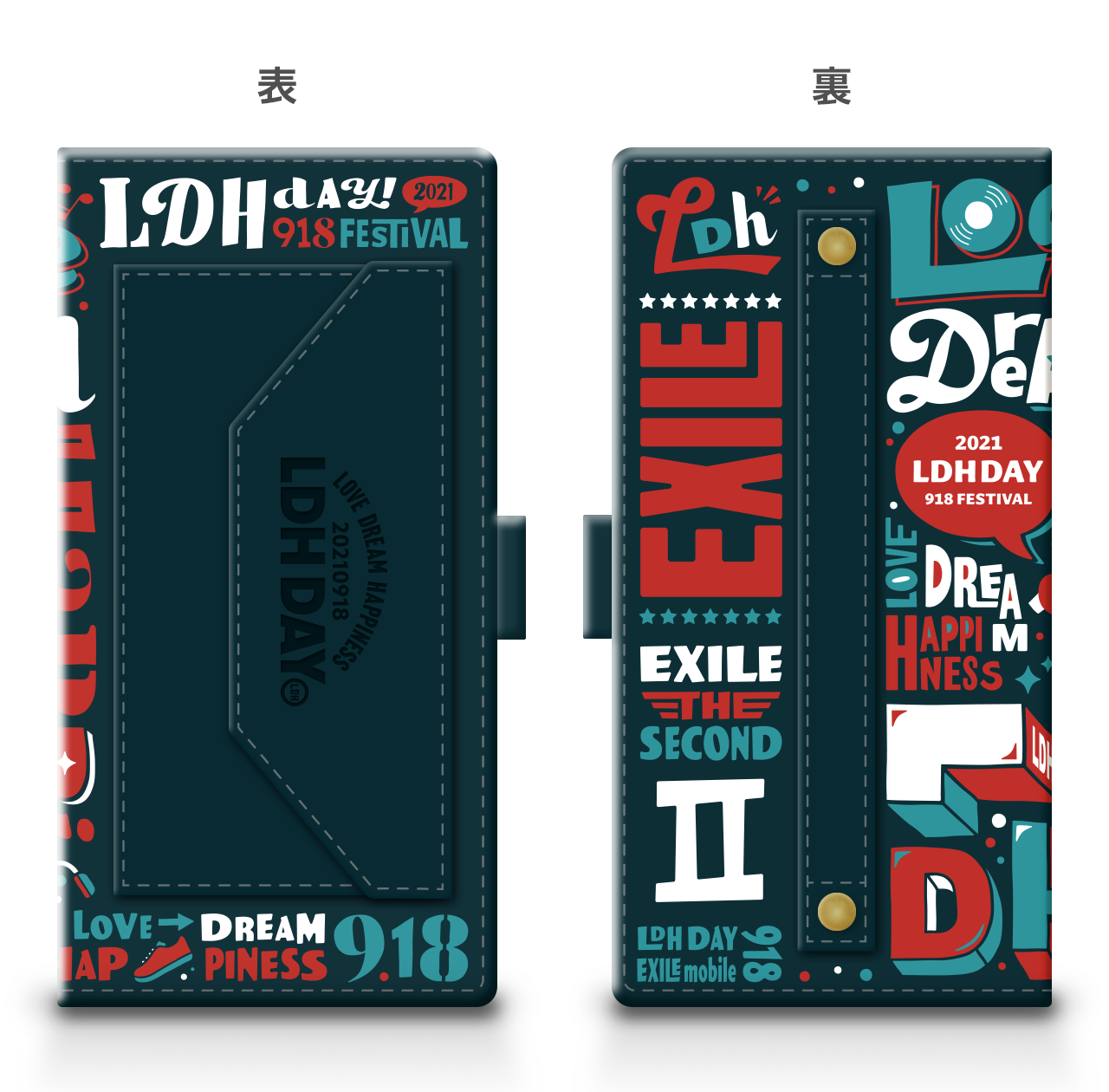 LDH DAY 918 FESTIVAL】LDH Official mobileオリジナル手帳型