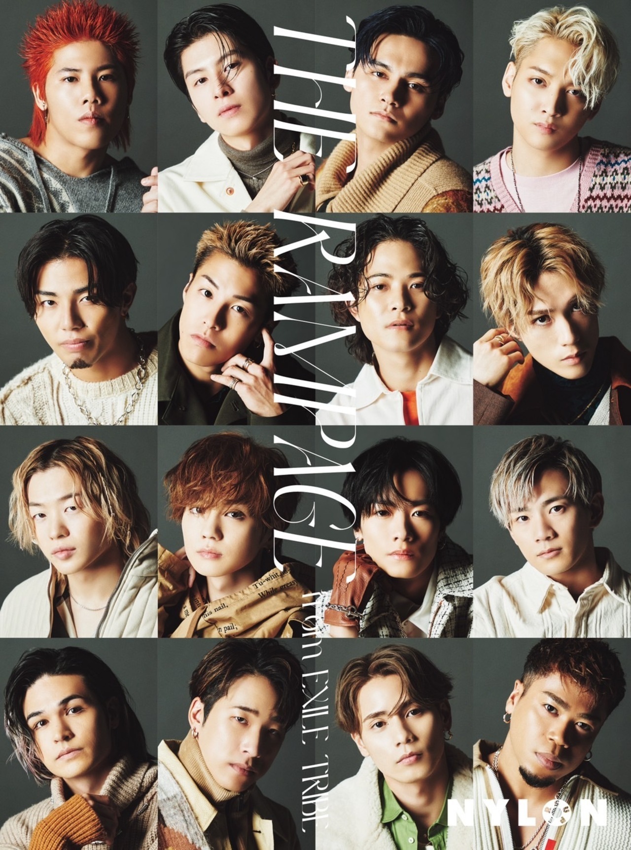 丸ごと1冊!! 『THE RAMPAGE from EXILE TRIBE』】2022/1/25(火)「NYLON SUPER VOL.9」発売決定！  | NEWS | EXILE TRIBE mobile