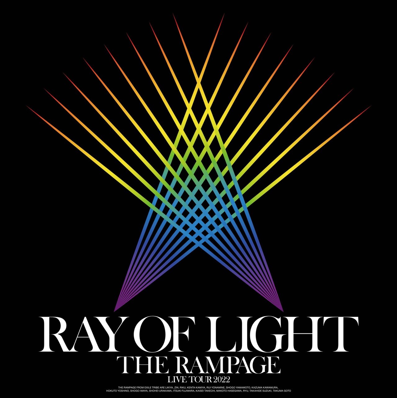 THE RAMPAGE RAY OF LIGHT アルバムDVDCD