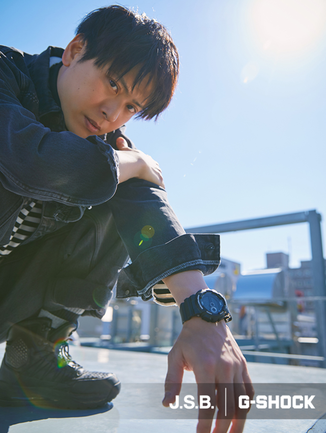 J.S.B. × G-SHOCK collaborative watch on sale from 3.19.2022 (Sat