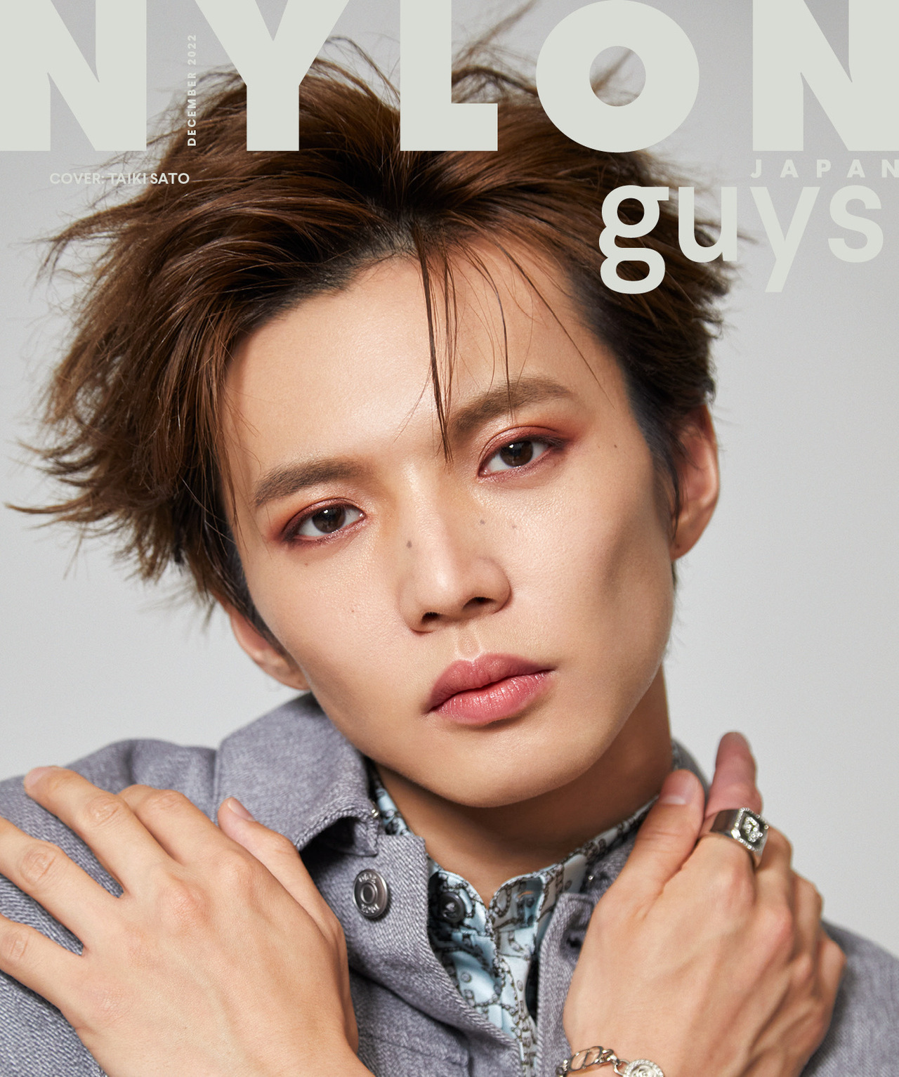 佐藤大樹登上將於10/28(週五)發行的「NYLON JAPAN」12月號guys封面 