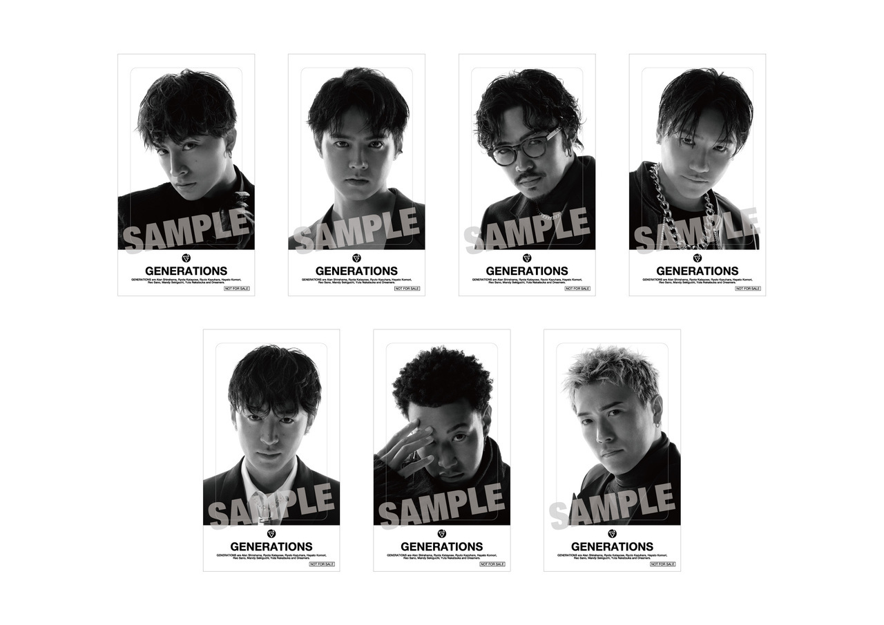 特典デザイン解禁!!】GENERATIONS New Album『Ⅹ』2023/3/8(水)Release 