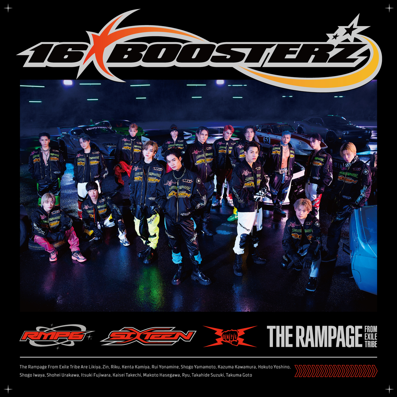 16BOOSTERZ×LIBERTY WALK」コラボレーション決定!!】＜『THE RAMPAGE