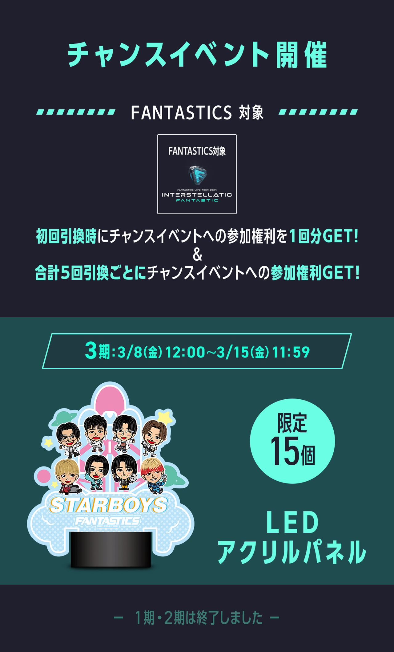 FANTASTICS ファンタ クリアピクチャーチケット ③ 期間限定値下げ】FANTASTICS クリアピクチャーチケット セット