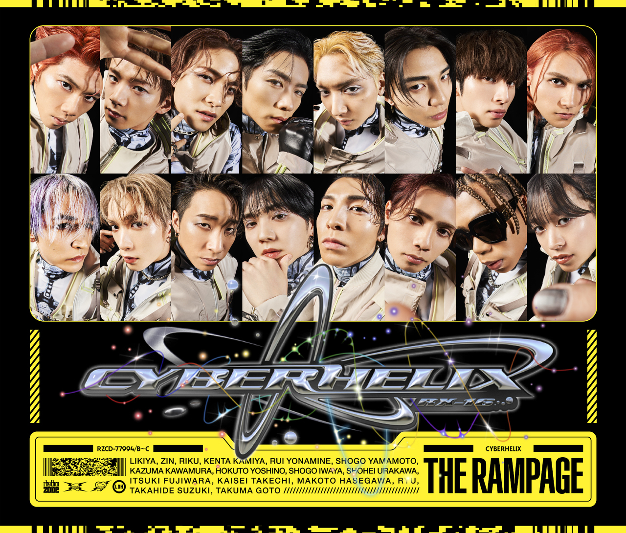 THE RAMPAGE NEW SINGLE『CyberHelix』2024/5/8(水)Release!! | EXILE TRIBE mobile