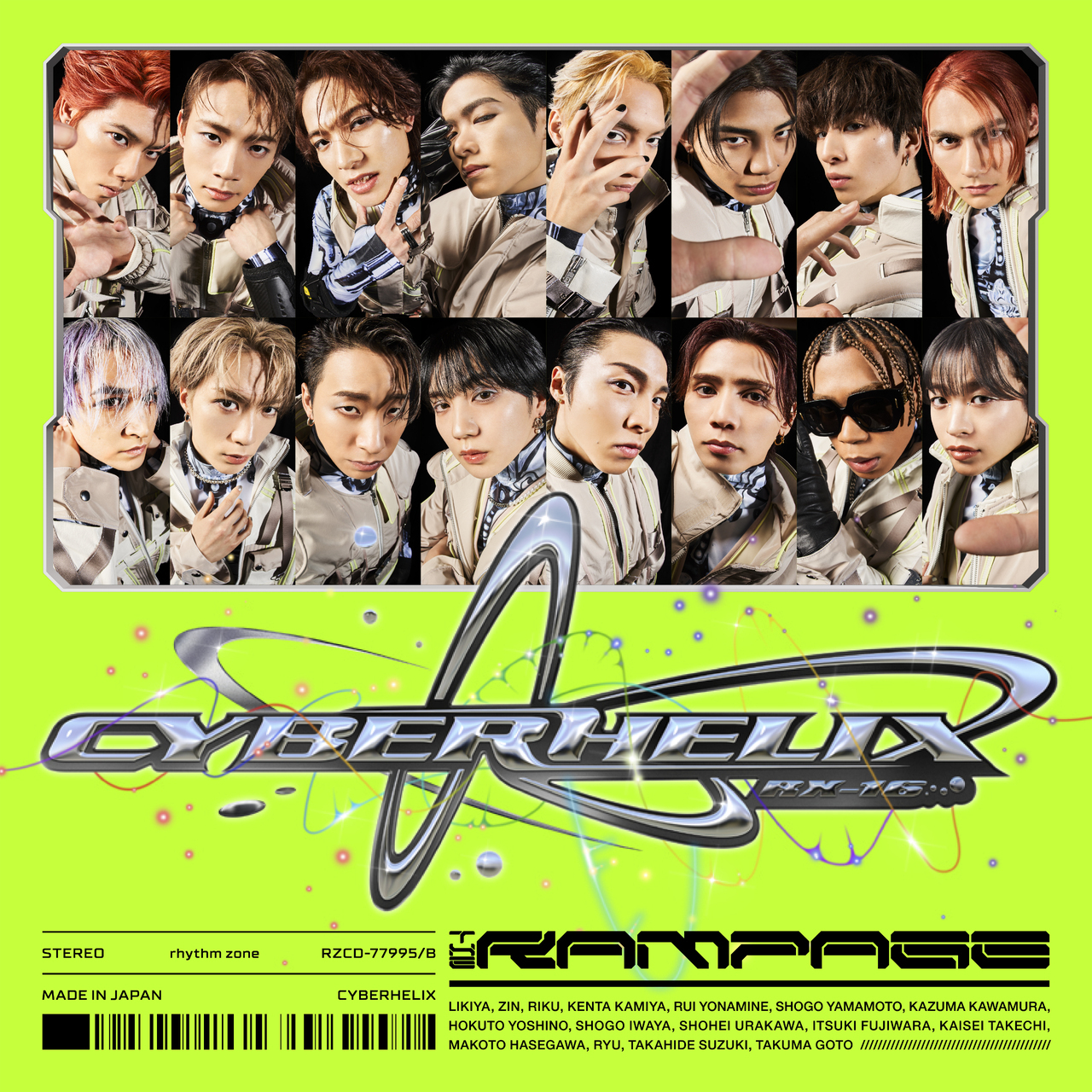 THE RAMPAGE NEW SINGLE『CyberHelix』2024/5/8(水)Release!! | EXILE 