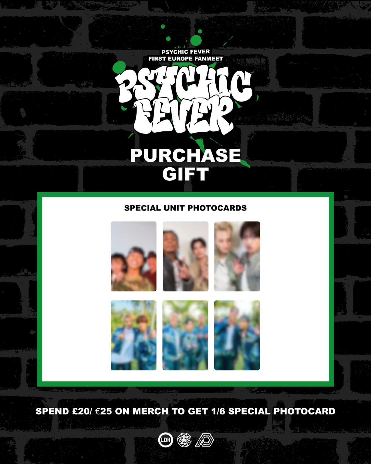 グッズ情報解禁!!】『PSYCHIC FEVER FIRST EUROPE FANMEET』開催