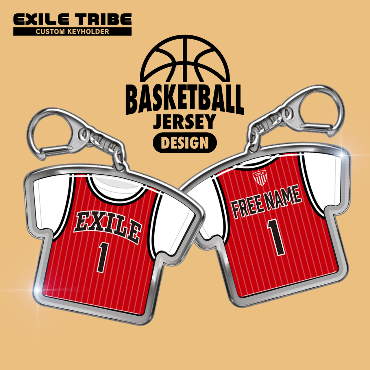 EXILE TRIBE STATION TOKYO】EXILE TRIBE CUSTOM KEYHOLDER