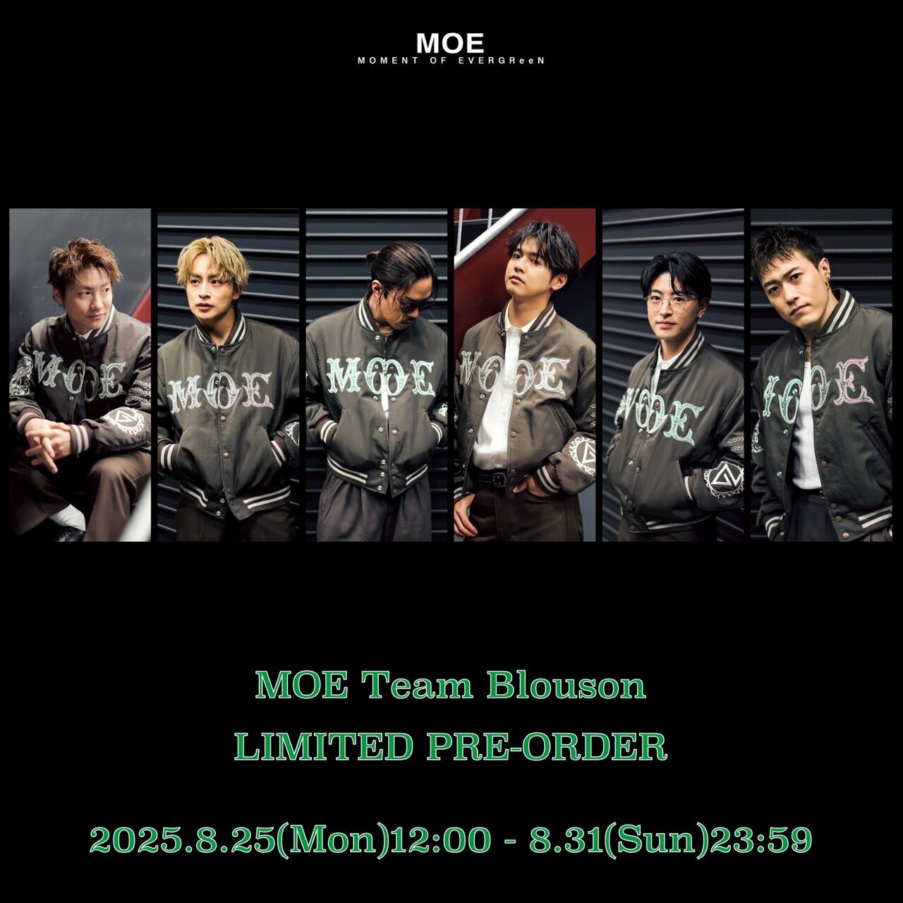 8/25(月)12:00～受注販売開始!!】MOE Team Blouson LIMITED PRE