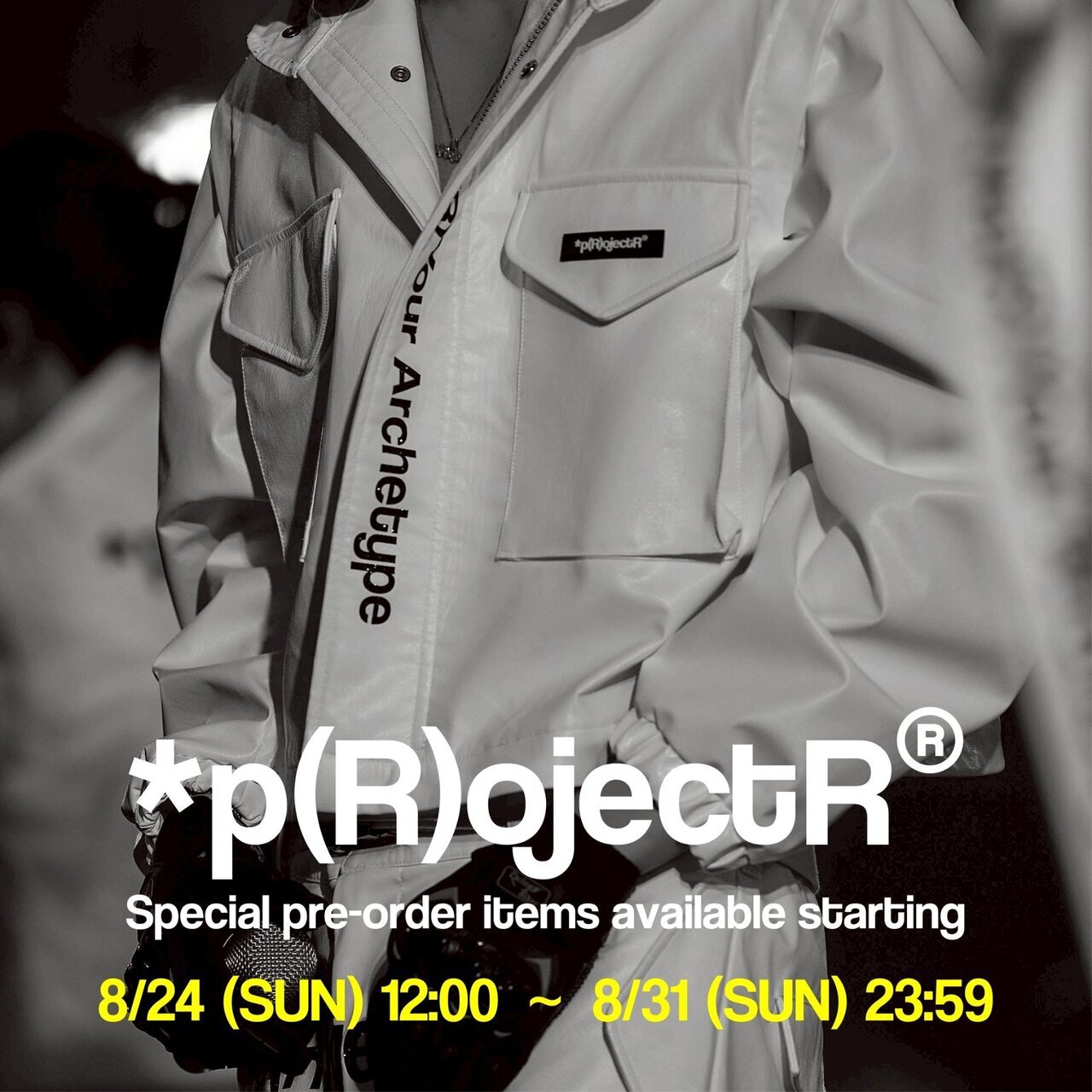 將於8/24(週日)12:00～開放預購！！】*p(R)ojectR® M-65 Jacket