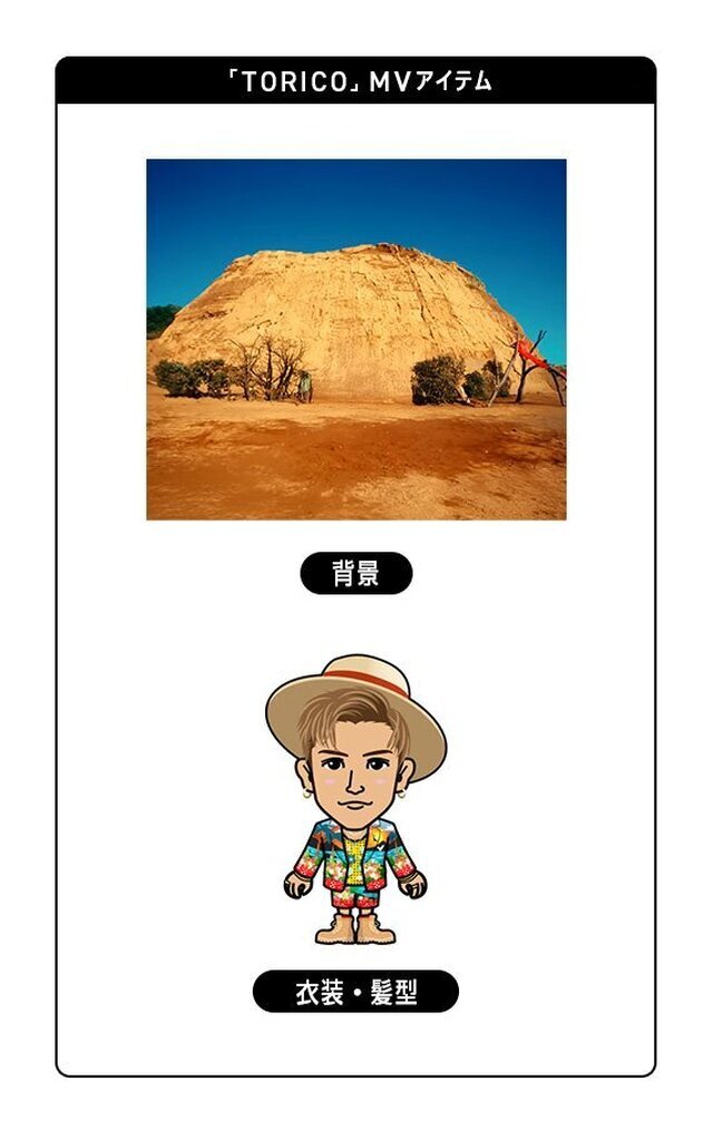EXILE TRIBE mobileマイページ】岩田剛典「TORICO」MVアイテム配信