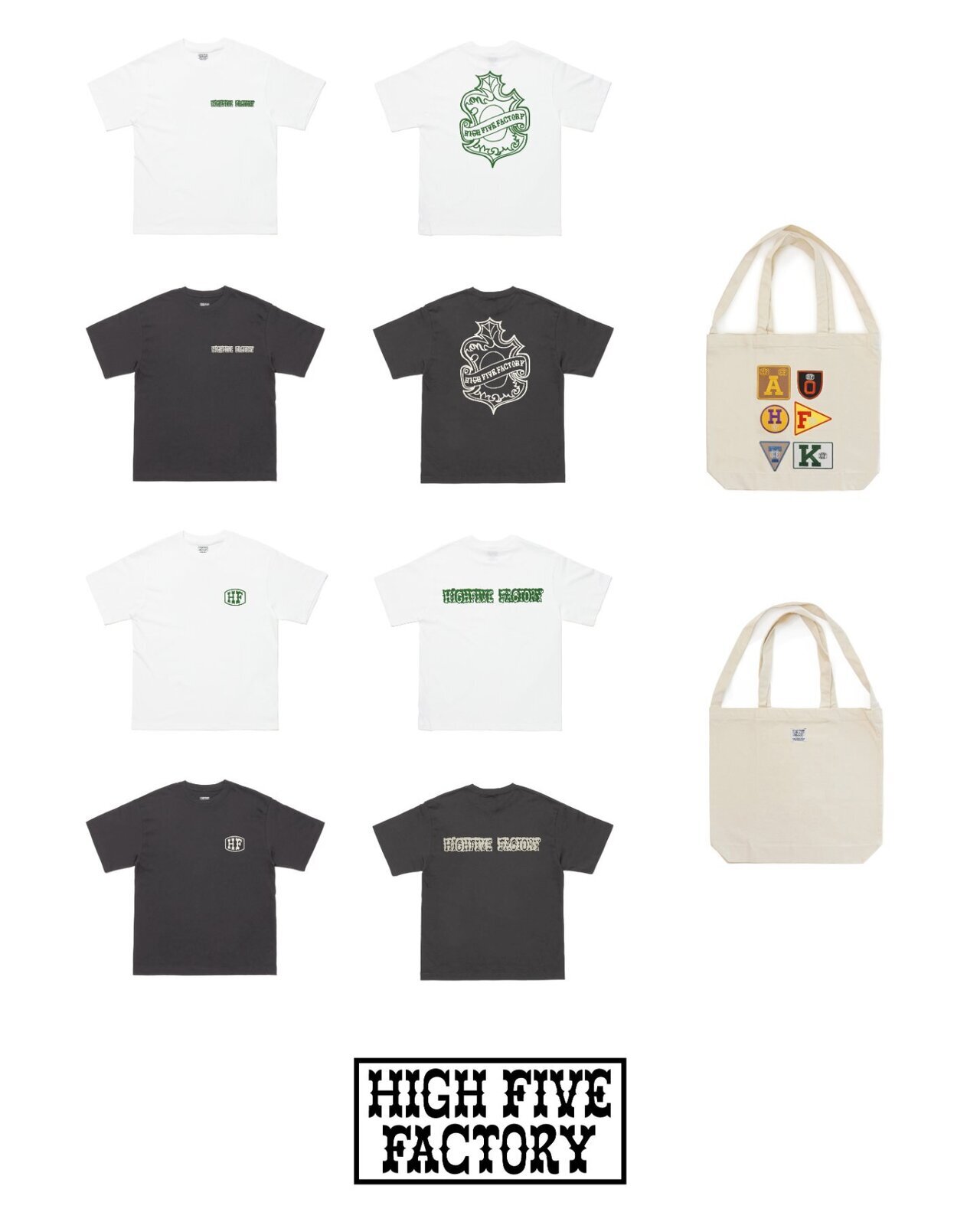 HIGH FIVE FACTORY】POP-UP限定アイテムがONLINE STOREに登場