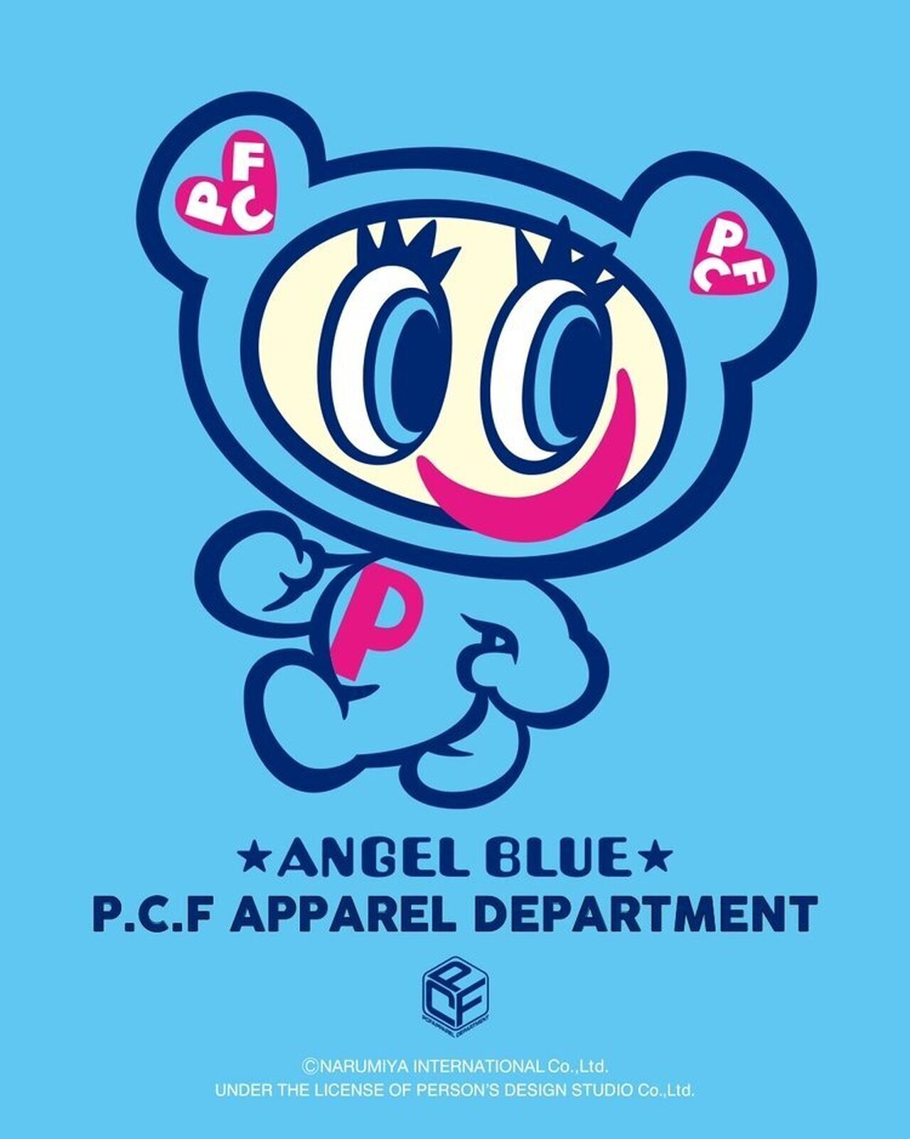将于9/20(周六)12:00～开始贩售！！】ANGEL BLUE x P.C.F