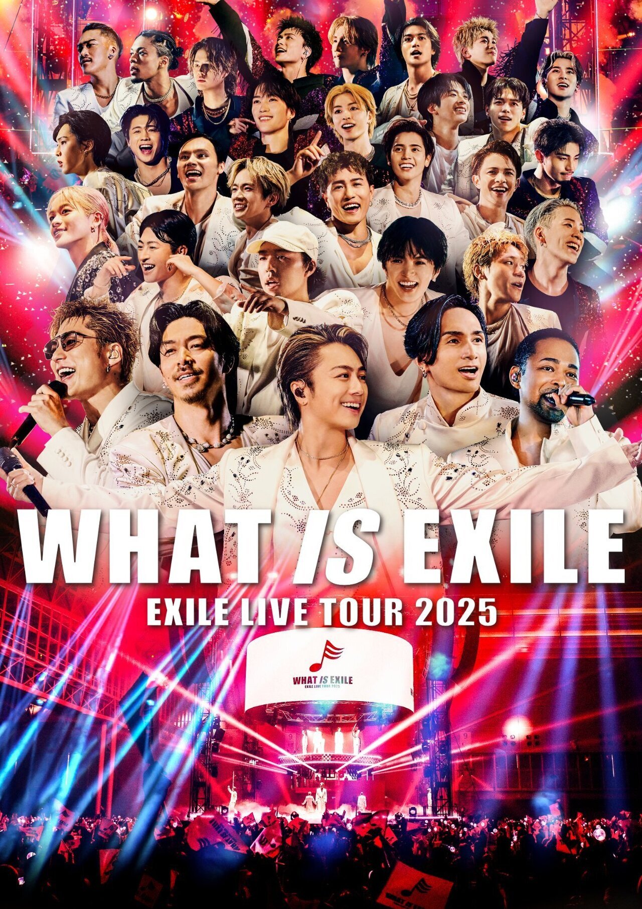 EXILE TRIBE・CD・DVD・写真集 ジャケット写真解禁！】2025/10/8(水)Release!! EXILE LIVE DVD