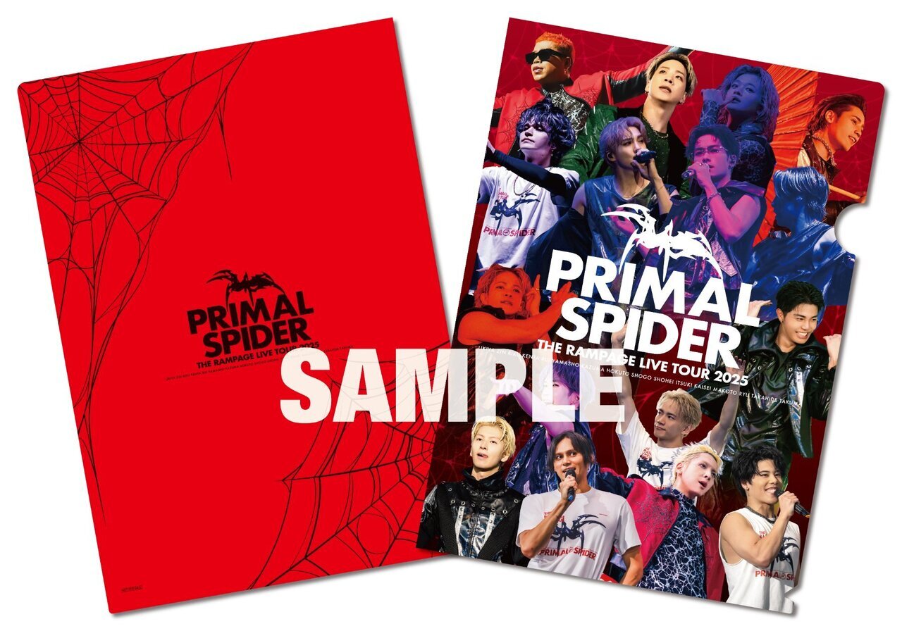 3/4(水)発売LIVE DVD/Blu-ray Disc『THE RAMPAGE LIVE TOUR 2025