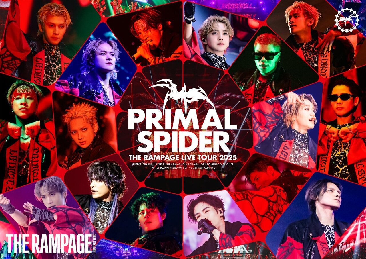 2026/2/4(水)Release!! THE RAMPAGE LIVE DVD/Blu-ray Disc 『THE