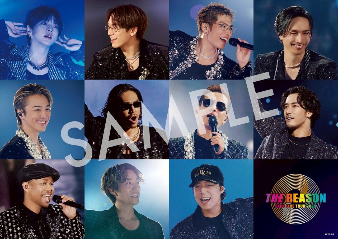 特典デザイン決定!!】2026/4/22(水)Release!! EXILE LIVE DVD & Blu