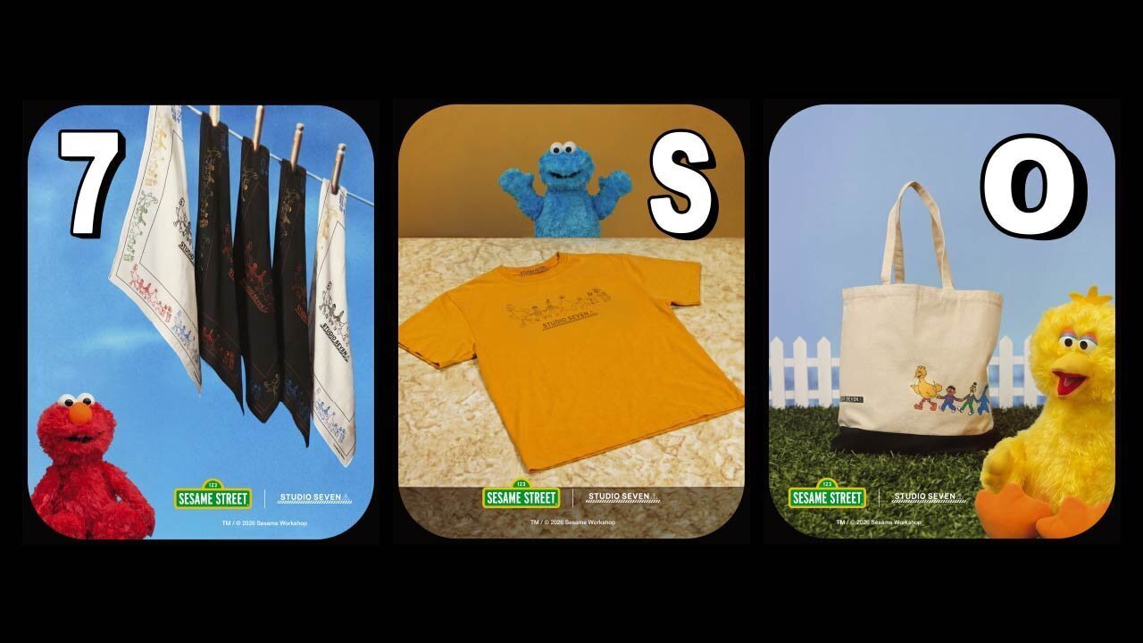Eliot Huang 黄星関連グッズ9点セット STUDIO SEVEN】6/27(土) SESAME STREET meets STUDIO SEVEN スペシャル